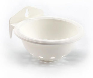 Produktbild von Offenes Kunststoff-Vogelnest mit Metallhaken Duvoplus