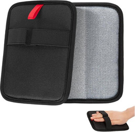 Produktbild von OKWISH Fellpflegehandschuh Tierhaarentferner Handschuhe Fusselentferner, (Fusselbürste, wiederverwendbar waschbar, 2-tlg), Entfernt Tierhaare Staub Fusseln von Sofa Teppichen Möbeln u. v. m.