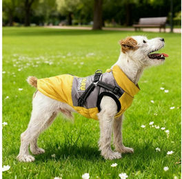 Produktbild von OKWISH Hundemantel Wintermantel Warme Hundejacke, Robuster D-Ring und reflektierende Streifen für sichere Spaziergänge