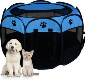 Produktbild von OKWISH Tierhaus Faltbarer Hunde Katzenkäfig Outdoor