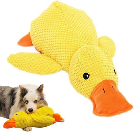 Produktbild von OKWISH Tierkuscheltier Ente Hundespielzeug Plüsch Anti-Stress