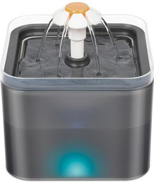 Produktbild von OKWISH Trinkbrunnen LED Wasserbrunnen Katzenbrunnen 2L - 2 l