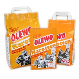 Produktbild von OLEWO Karotten Pellets für Hunde - 1 kg