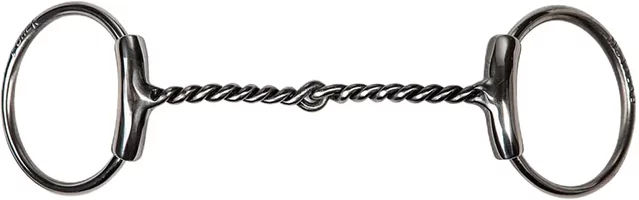 Produktbild von Olivengebiss für Pferde, gebogen und gedreht Metalab BF