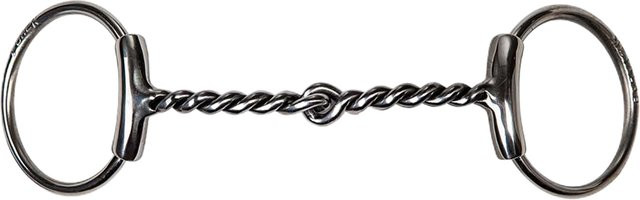 Produktbild von Olivengebiss für Pferde, gebogen und gedreht Metalab BF