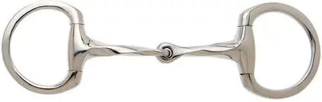 Produktbild von Olivenholz Englisch Gebiss für Pferde mit gedrehter Beißplatte Sefton