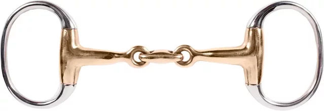 Produktbild von Olivenkopftrense doppelt gebrochen aus Kupfer Horze