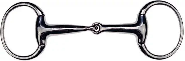 Produktbild von Olivfarbene Gebissringe für Pferde Feeling 115 mm