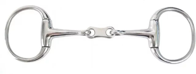 Produktbild von Olivfarbenes Gebiss für doppelt gebrochenes Pferd T de T