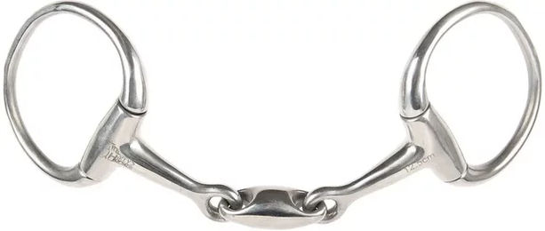 Produktbild von Olivfarbenes Gebiss für Pferde doppelt gebrochen Harry's Horse