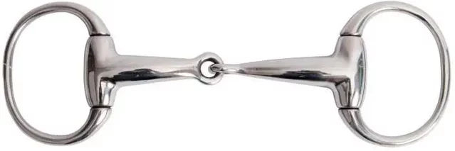 Produktbild von Olivfarbenes Gebiss für Pferde mit vollem Lauf T de T