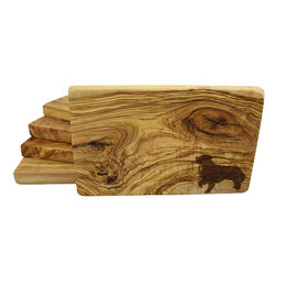 Produktbild von Olivi Olivenholz Frühstücksbrett, Golden Retriever