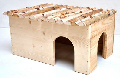 Ollesch Mega XL Nagerhaus für Meerschweinchen und Kaninchen – Bild 1 von 4