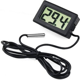 Produktbild von Olotos Digitales Aquarienthermometer mit LCD-Anzeige und Fühler