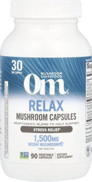 Produktbild von Om Mushrooms, Relax, Pilzkapsel, 90 vegetarische Kapseln