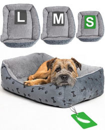 ONDIS24 Tierbett Hundebett rechteckig mit herausnehmbarem Liegekissen – Bild 1 von 5