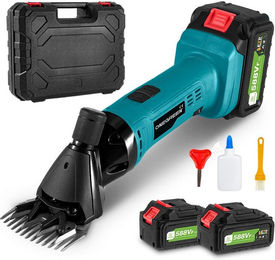 Produktbild von ONEVAN Tierhaarentferner Akku-Schafschere mit 2 Akku