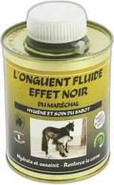 Produktbild von Onguent Fluide Huföl schwarz färbend 500 ml - 500 ml