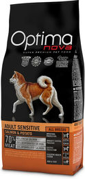Produktbild von Optimanova Adult Sensitive Lachs & Kartoffel - 12 kg