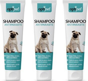 Produktbild von OptiPet Parasitenshampoo - 3 x 250 ml