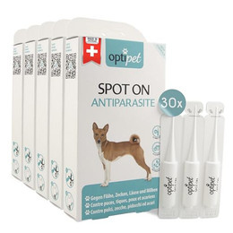 Produktbild von Optipet Spot On für Hunde - 30 x 1,5 ml
