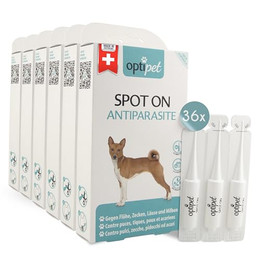 Produktbild von Optipet Spot On für Hunde - 36 x 1,5 ml