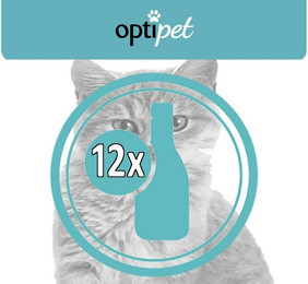 Produktbild von OptiPet Spot On Pipetten für Katzen - 12 x 1 ml