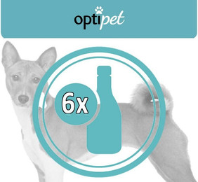 Produktbild von OptiPet Spot On Zeckenschutzmittel für Hunde - 6 x 1,5 ml