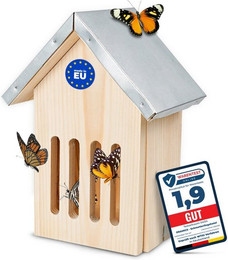 Produktbild von Oramics Schmetterlingshaus aus Kiefernholz