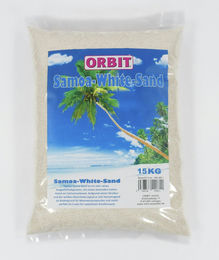 Produktbild von Orbit Samoa-White-Sand, 15 Kilogramm Aquarienbodengrund 2-3 Millimeter