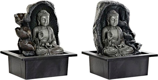 Produktbild von Oriental Wasserfall Buddha aus Harz DKD Home Decor 21x17,5x25 cm (x2)