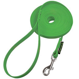 Produktbild von Original Biothane® Schleppleine Grün mit Handschlaufe 5 m / 13 mm - 5 m
