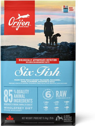 Produktbild von Orijen Adult Six Fish Hundetrockenfutter Sparpaket 2 x 11,4 Kilogramm