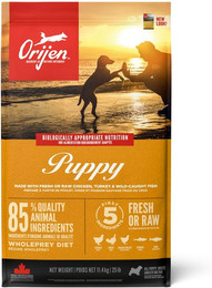 Produktbild von Orijen Puppy Hundetrockenfutter Sparpaket 2 x 11,4 Kilogramm