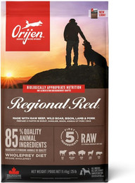 Produktbild von Orijen Regional Red Hundetrockenfutter Sparpaket 2 x 11,4 Kilogramm
