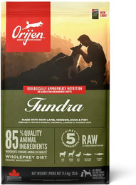 Produktbild von Orijen Tundra Hundetrockenfutter Sparpaket 2 x 11,4 Kilogramm