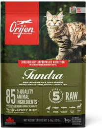 Produktbild von Orijen Tundra Katzentrockenfutter Sparpaket 2 x 5,4 Kilogramm