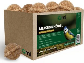 Produktbild von Orni Ganzjahres Meisenknödel mit Insekten ohne Netz 100 Stück