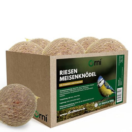 Produktbild von Orni Riesen Meisenknödel mit Insekten - 12 x 500 g
