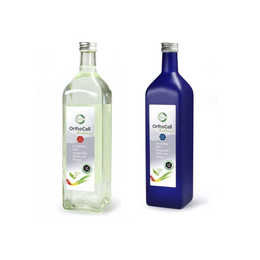 Produktbild von OrthoCell balance OH- Lösung & balance H+ Lösung Set - 2 x 1 l