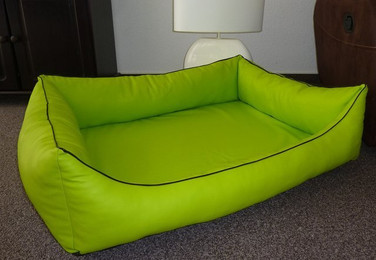 Produktbild von Ortopedico Orthopädisches Hundebett Kunstleder mit Viscoschaummatratze