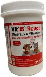 Produktbild von Osalia Vit'i5 Rouge Ergänzungsfutter für Hunde und Katzen