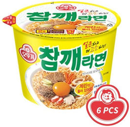 Produktbild von Ottogi Sesam Ramen Big Cup 110g (3 Optionen) 6PCS