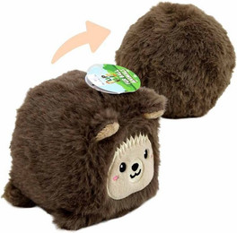 Produktbild von Out of the Blue Tierkuscheltier Plüsch Ball zum Wenden mit Tiermotiv - 12 cm