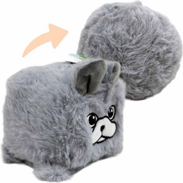Produktbild von Out of the Blue Tierkuscheltier Plüsch Ball zum Wenden mit Tiermotiv - 12 cm