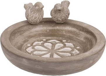 Produktbild von Outdoor Vogelbad aus Zement rund