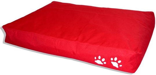 Produktbild von Outdoorfähiges Tierkissen Quadratisch mit Pfotendruck