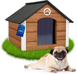 Produktbild von Outentin Hundehütte Outdoor Isoliert für Mittelgroße Hunde