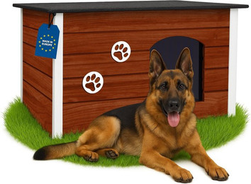 Produktbild von Outentin Tierhaus Isoliert und Wetterfest Hundehaus