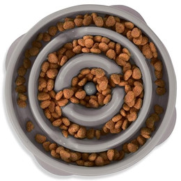 Produktbild von Outward Hound Fun Feeder Slo Napf Medium Grau - 1 Stk.
